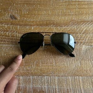 Ray-Ban Black Aviators